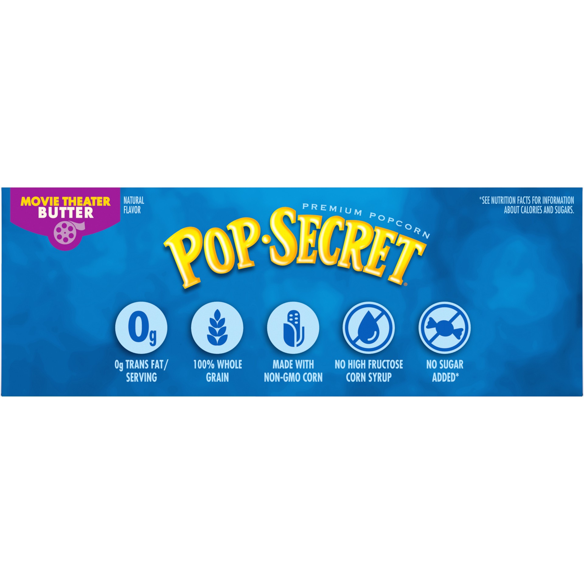 slide 3 of 5, Pop-Secret Microwave Popcorn, Movie Theater Butter Flavor, 3.2 Oz Sharing Bags, 6 Ct, 19.2 oz