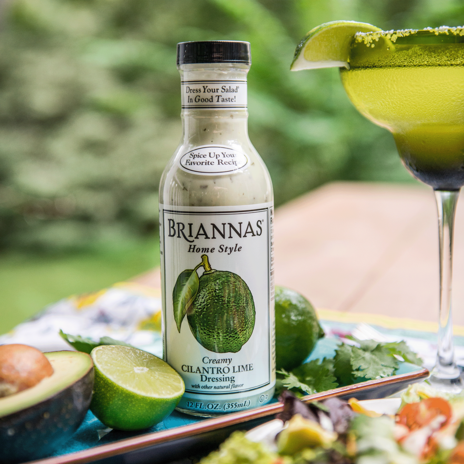 slide 5 of 6, Briannas Home Style Creamy Cilantro Lime Dressing 12 fl oz, 12 fl oz