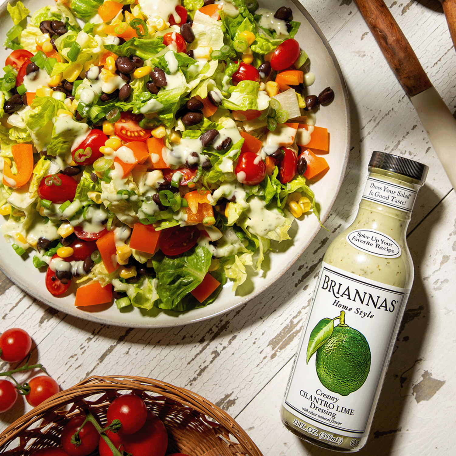 slide 6 of 6, Briannas Home Style Creamy Cilantro Lime Dressing 12 fl oz, 12 fl oz