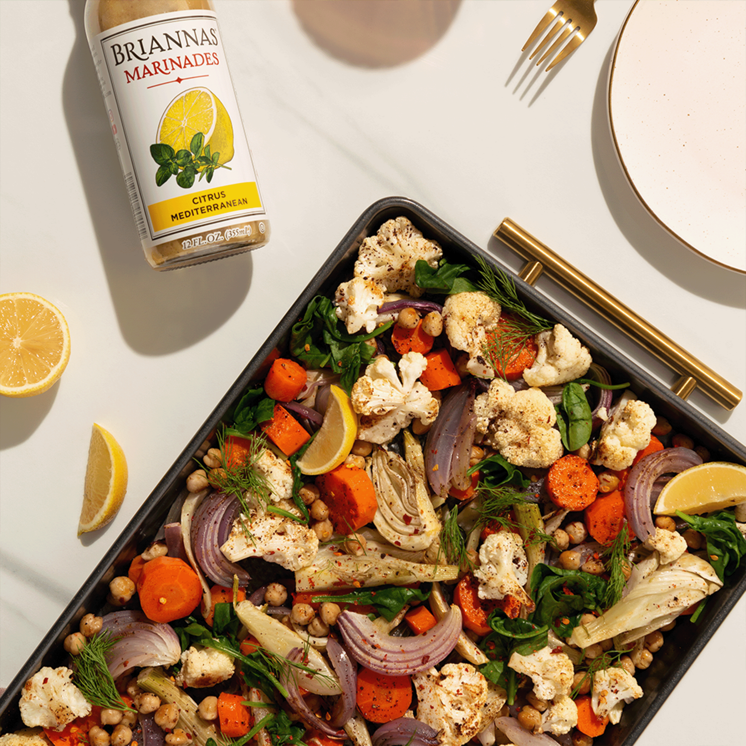 slide 4 of 5, BRIANNAS Brianna's Citrus Mediterranean Marinade, 12 fl oz