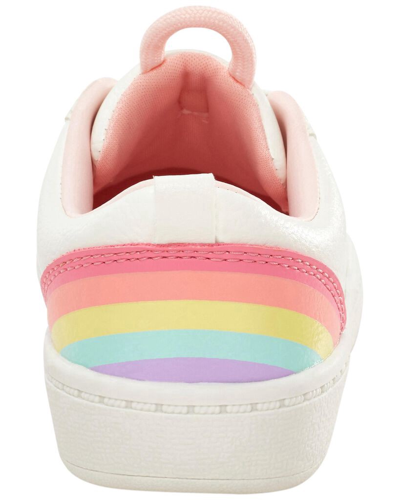 slide 2 of 6, Carter's Carters Kid Rainbow Casual Sneakers White 1Y, 1 ct