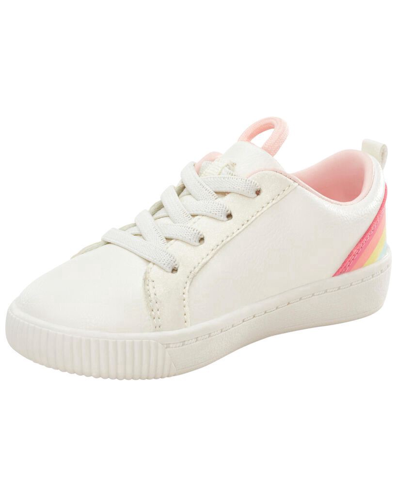 slide 4 of 6, Carter's Carters Kid Rainbow Casual Sneakers White 1Y, 1 ct