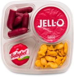 Ready Meals Quad Pudding Babybel Goldfish Meat Sticks - Ea