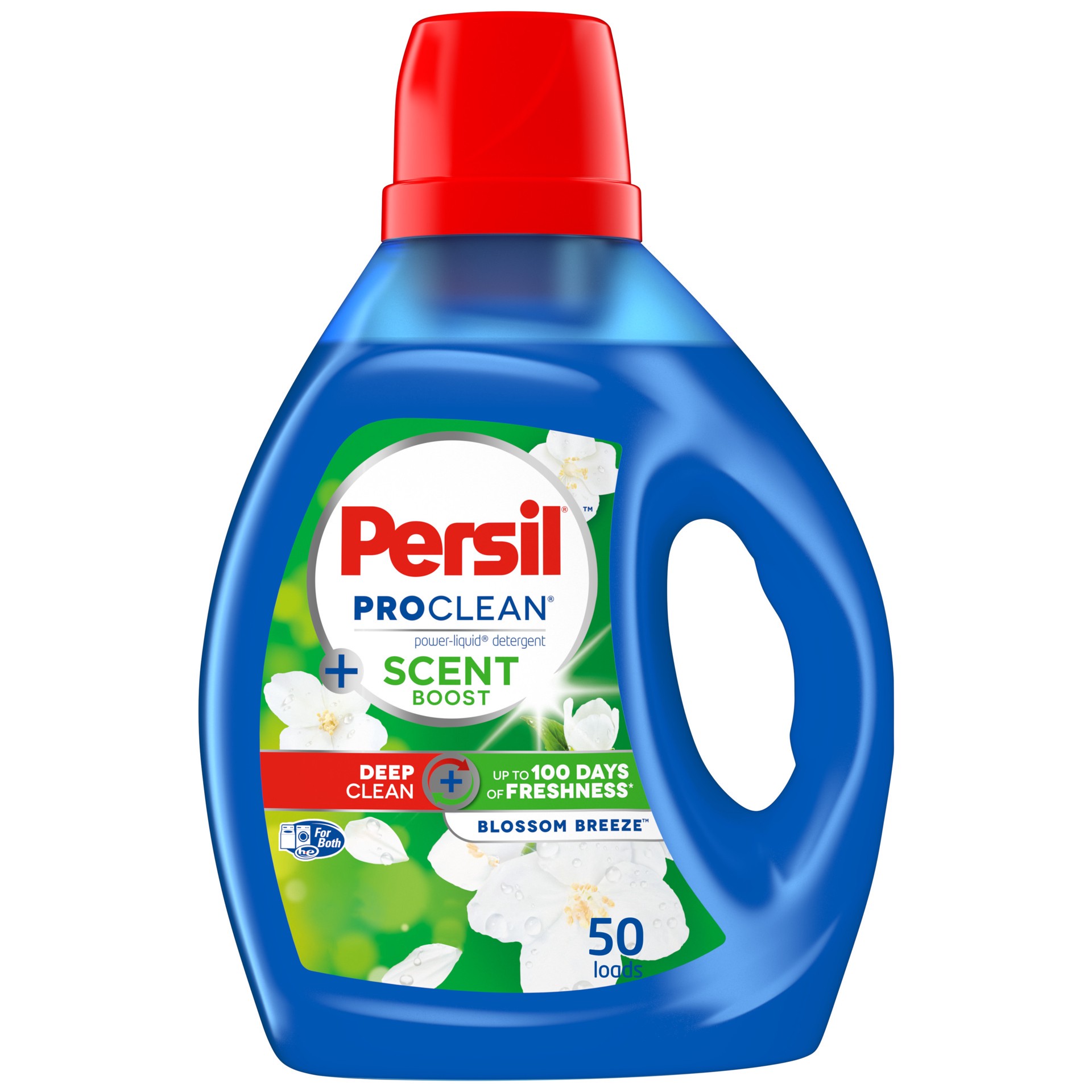 slide 1 of 3, Persil Laundry Detergent Liquid, Active Scent Boost, 100 Ounce, 50 Loads, 100 fl oz