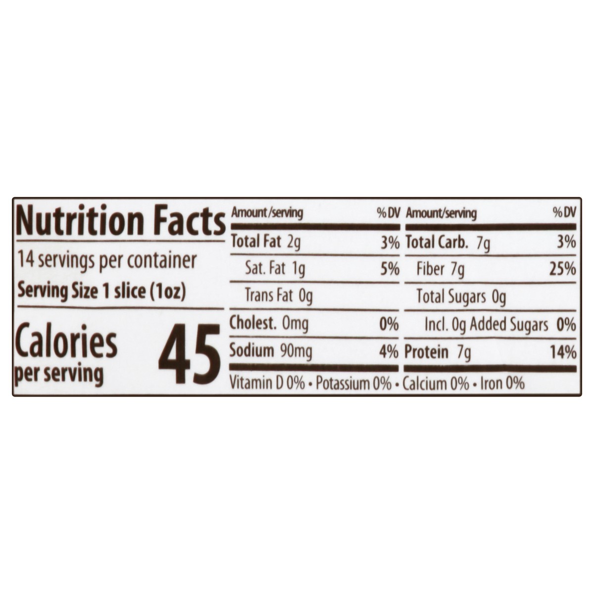 slide 2 of 13, ThinSlim Foods Plain Bread 14 oz, 14 oz