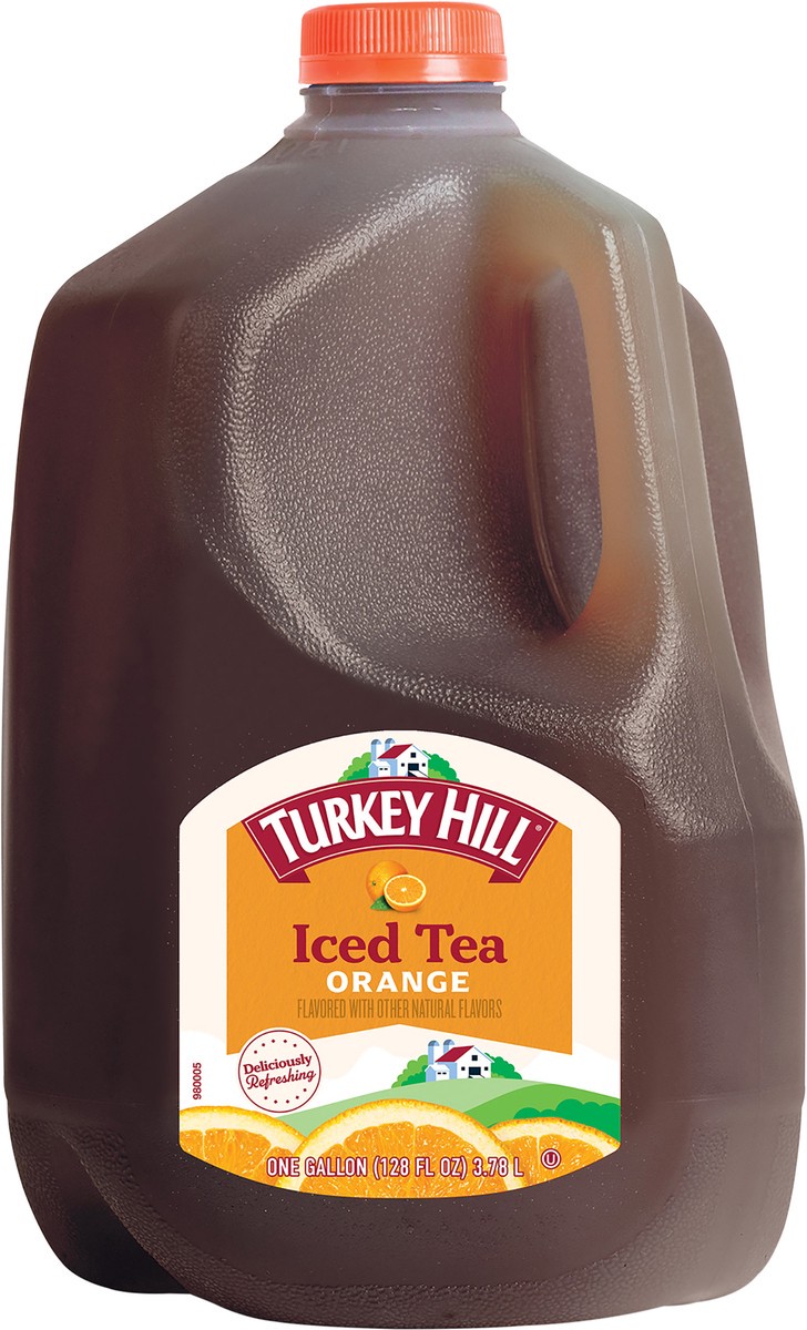 slide 3 of 3, Turkey Hill Orange Flavored Iced Tea - 1 gal, 1 gal