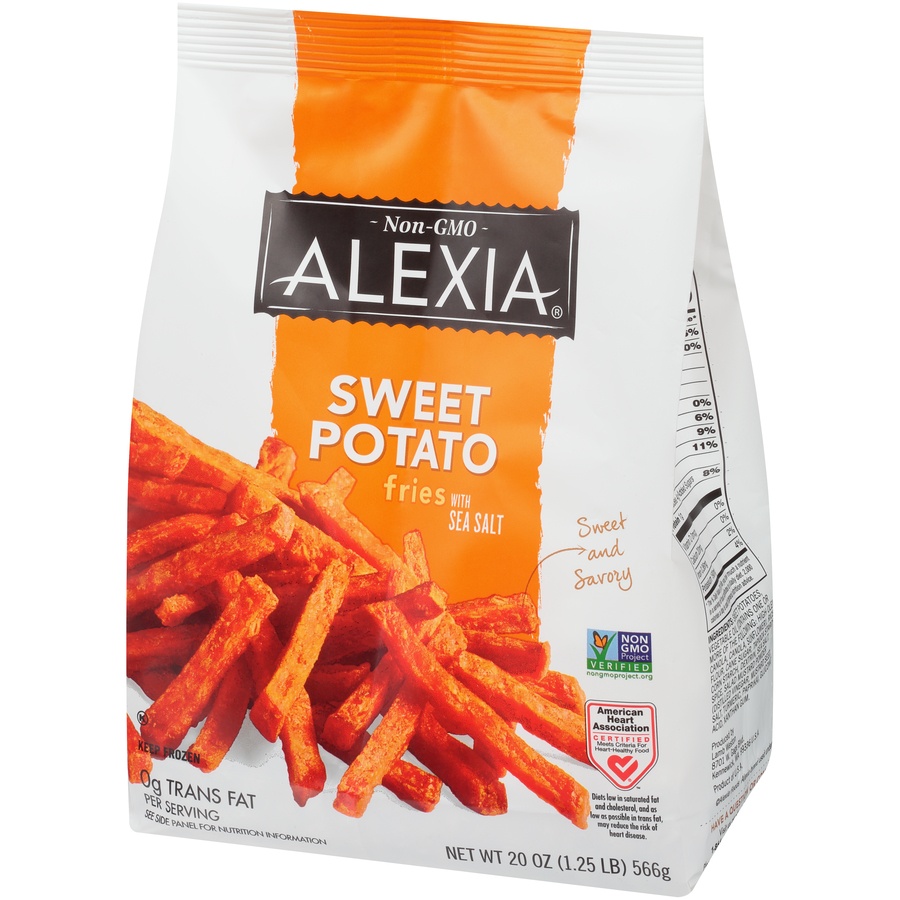 slide 3 of 8, Alexia All Natural Sweet Potato Fries With Sea Salt, 20 oz