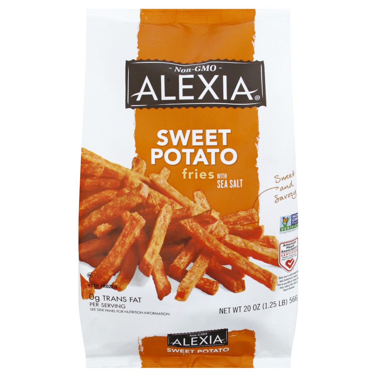 slide 4 of 8, Alexia Family Size Sweet Potatoe Fries, 20 oz