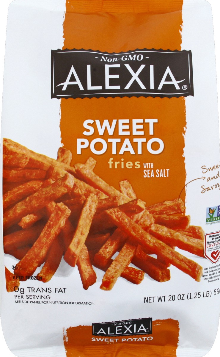 slide 1 of 8, Alexia Family Size Sweet Potatoe Fries, 20 oz