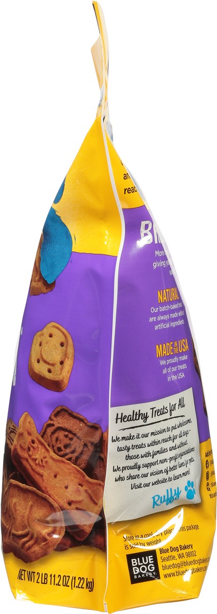 slide 5 of 14, Blue Dog Bakery More Crunch Assorted Flavors Treats for Dogs Large 2 kg, 1.22 kg