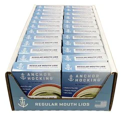 Anchor Hocking Regular Mouth Canning Jar Lids