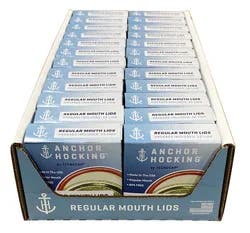 Anchor Hocking Regular Mouth Canning Jar Lids