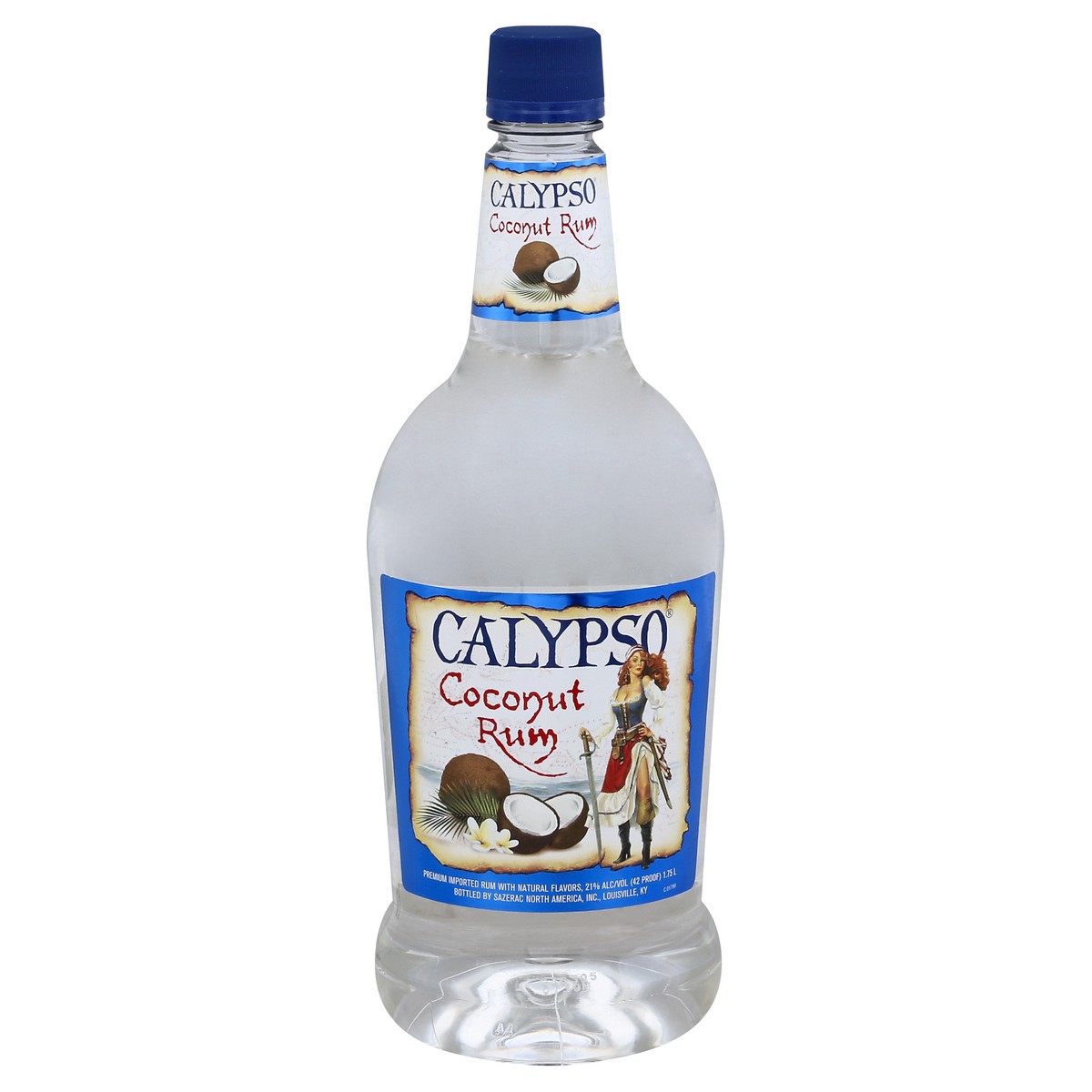 slide 2 of 3, Calypso Coconut Rum 1.75l 42 Proof, 1.75 liter