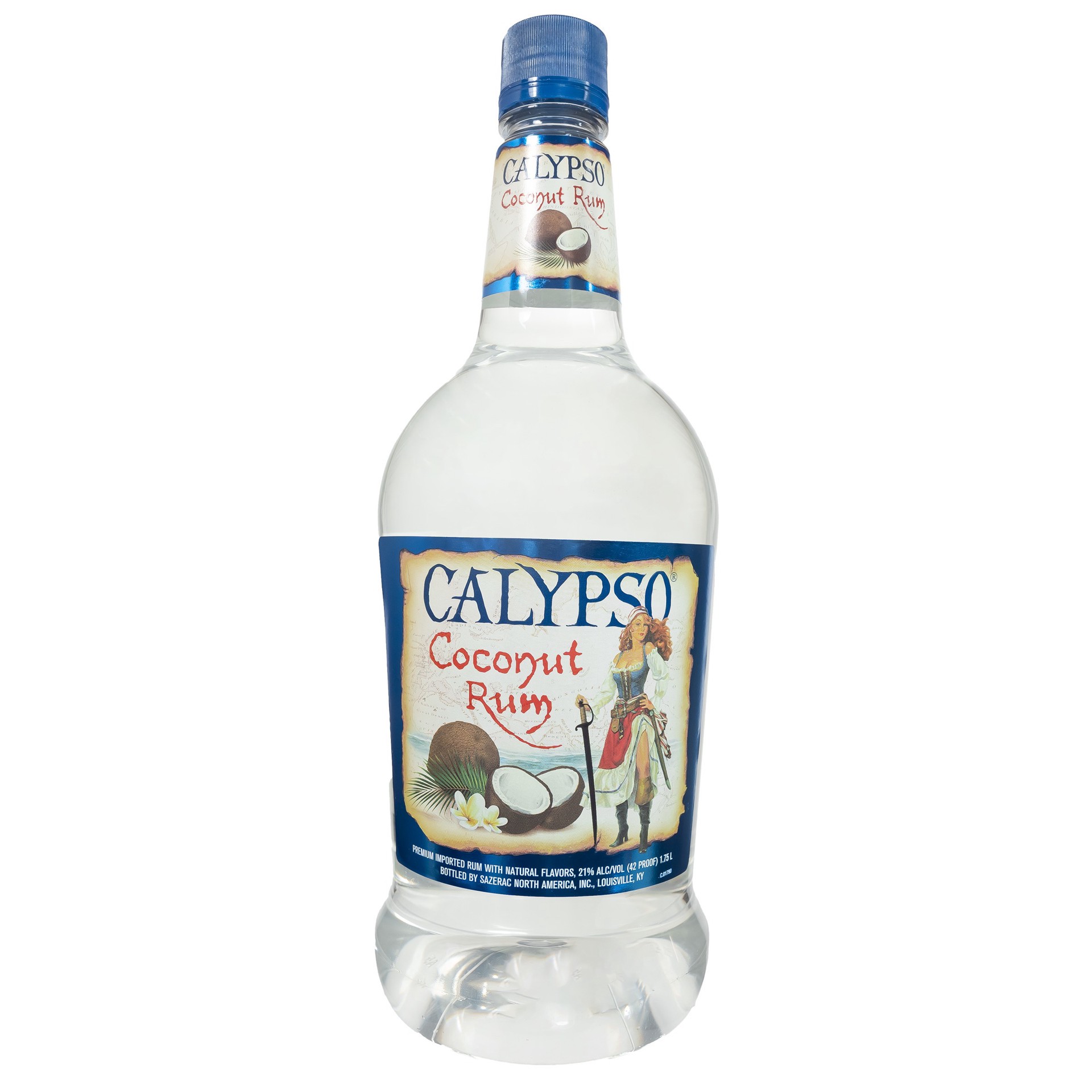 slide 1 of 3, Calypso Coconut Rum 1.75l 42 Proof, 1.75 liter