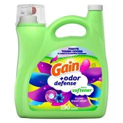 Gain Odor Defense Fabric Softener - Super Fresh Blast - 140 fl oz