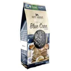 Just About Foods Organic Blue Corn Flour 16 lb