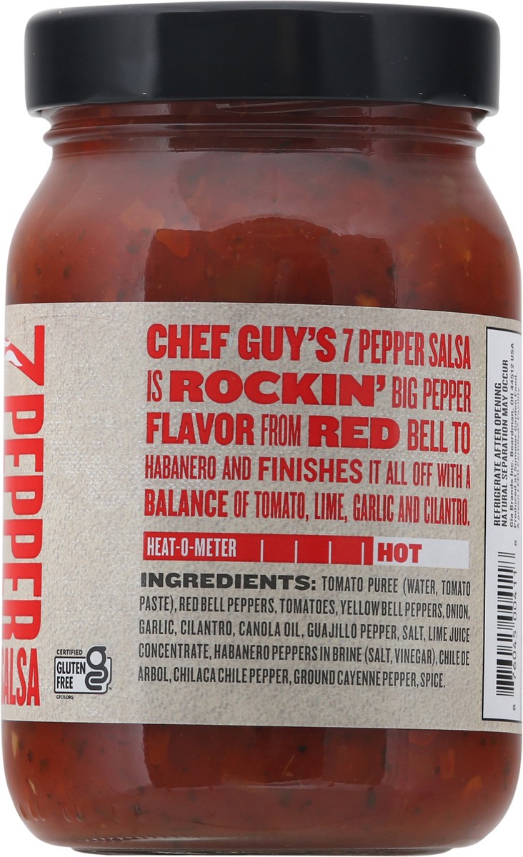 slide 7 of 12, Guy Fieri 7 Pepper Salsa 16 oz, 16 oz