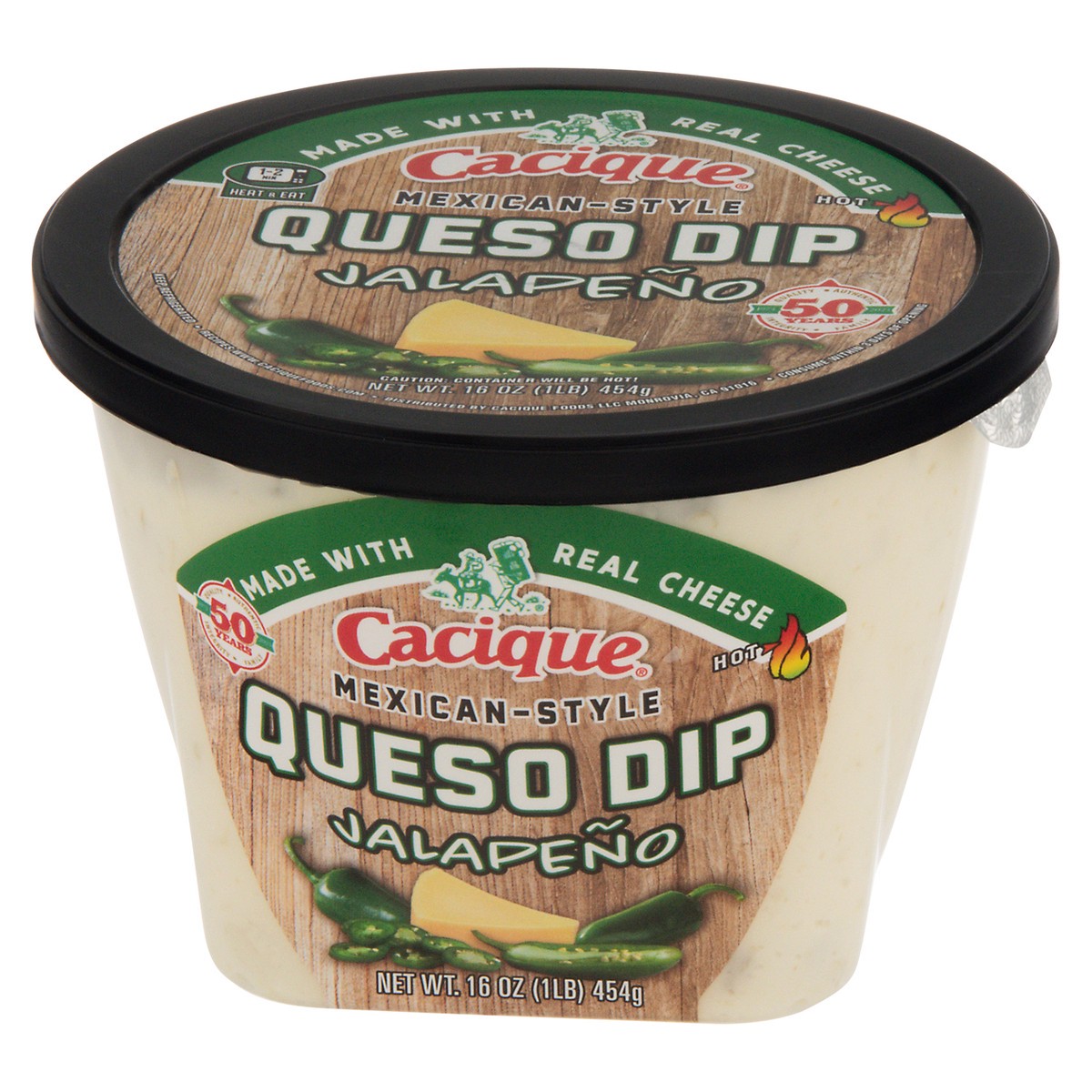 slide 1 of 10, Cacique Dip Jalapeno Cheese, 16 oz