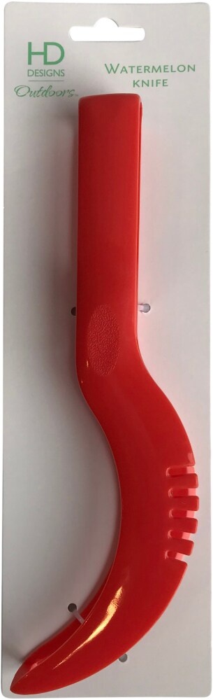 slide 1 of 1, HD Designs Outdoors Watermelon Knife - Red, 1 ct