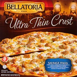 Bellatoria Ultra Thin Crust Sausage Italia Pizza 16.32 oz