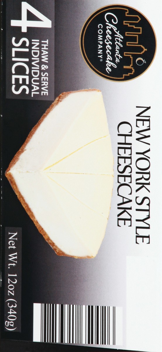 slide 2 of 12, Atlanta Cheesecake Company New York Style Cheesecake 4 ea, 12 oz