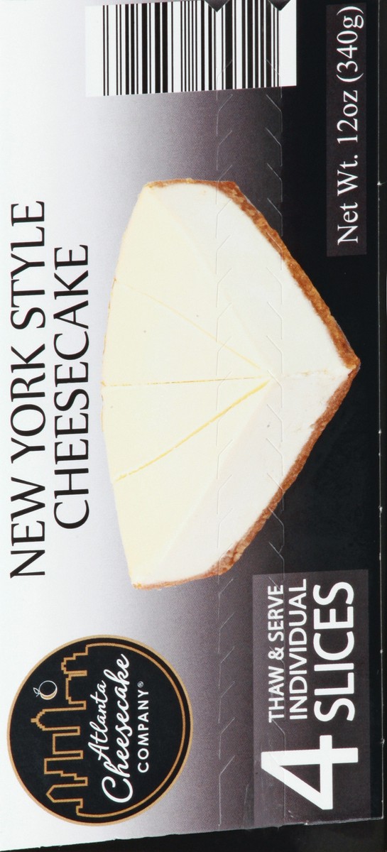 slide 12 of 12, Atlanta Cheesecake Company New York Style Cheesecake 4 ea, 12 oz