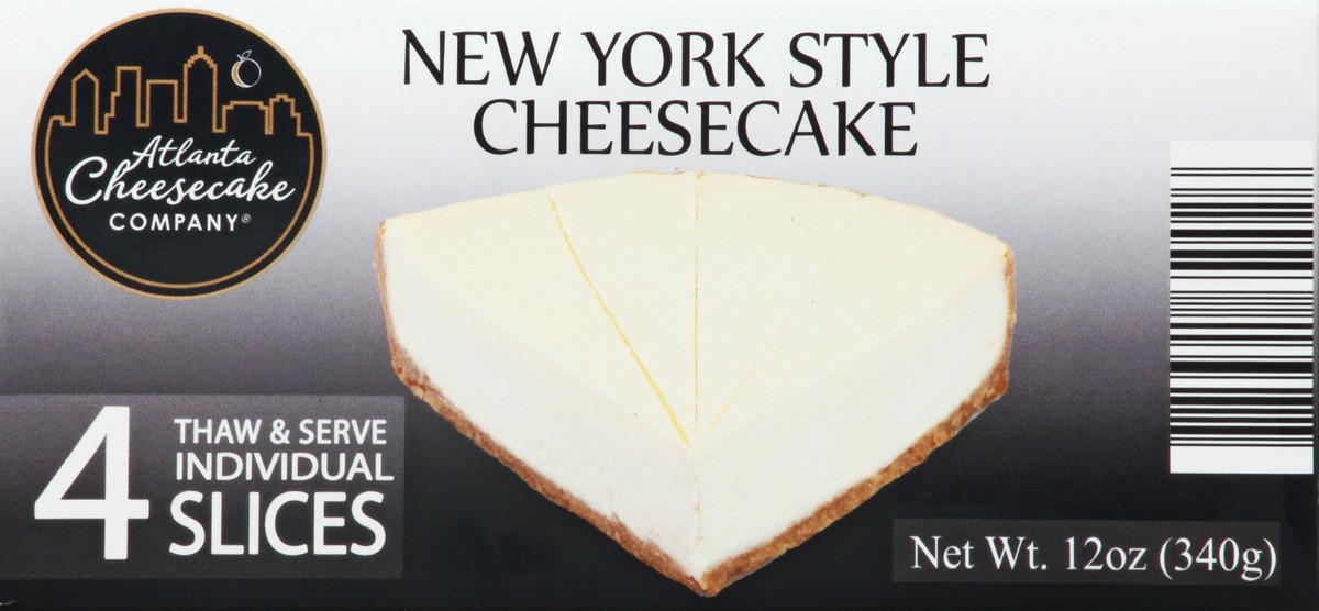 slide 6 of 12, Atlanta Cheesecake Company New York Style Cheesecake 4 ea, 12 oz