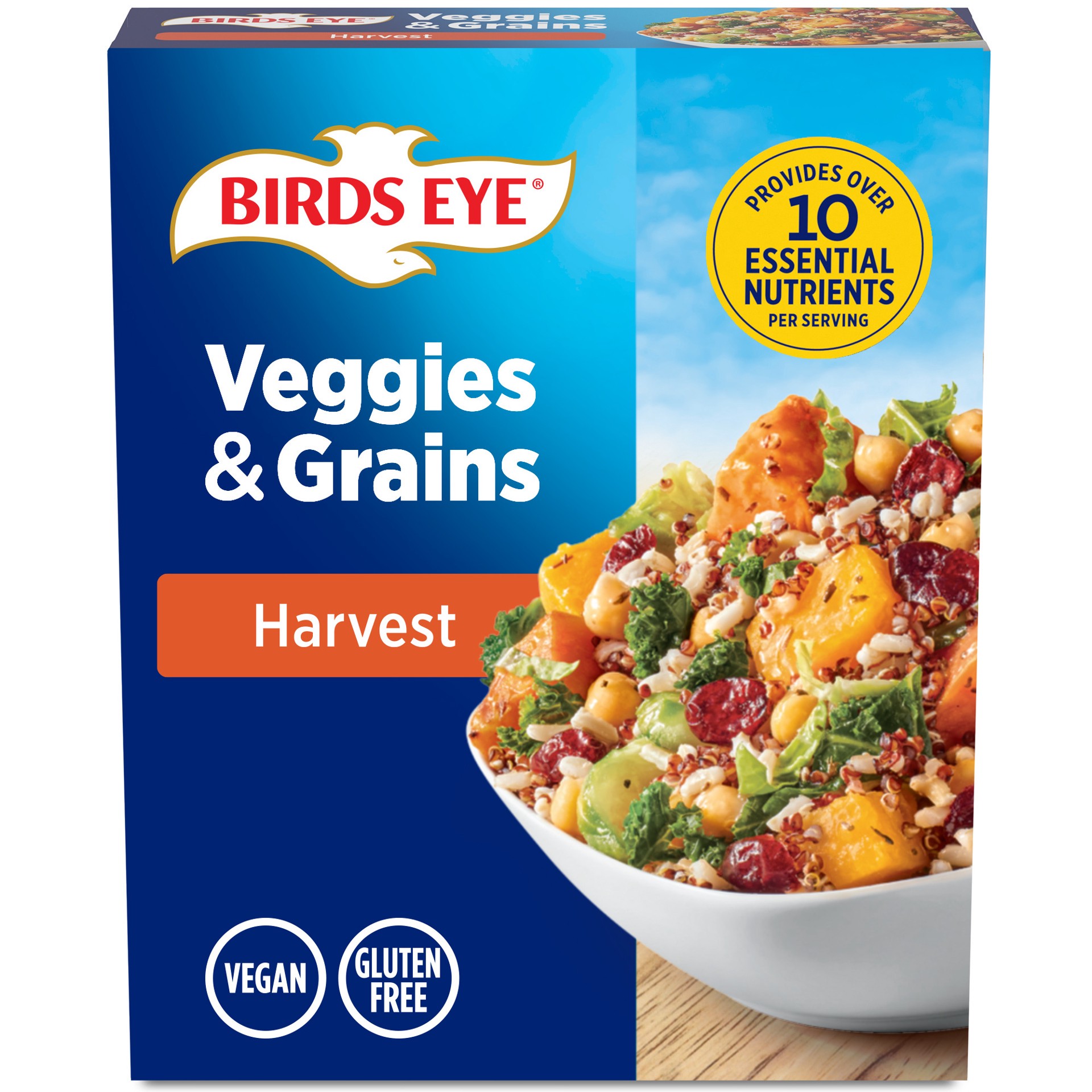 slide 1 of 5, Birds Eye Veggies & Grains Frozen Vegetable Blend, Harvest, 13 oz., 13 oz