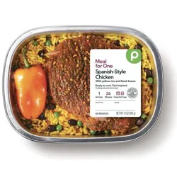 Publix Meal for One, Spanish-Style Chicken