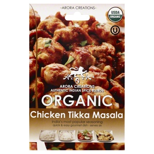 slide 1 of 1, Arora Creations Organic Chicken Tikka Spice Blend, 0.9 oz