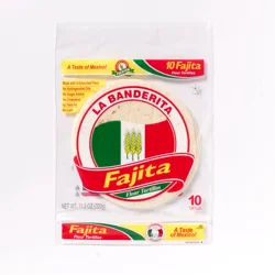 La Banderita 6in Fajita Flour Tortillas