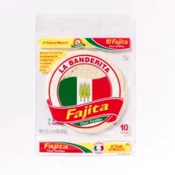 La Banderita 6in Fajita Flour Tortillas