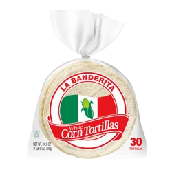 La Banderita White Corn Tortilla
