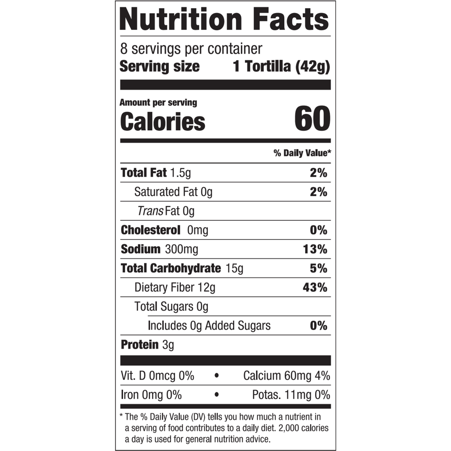 slide 2 of 2, La Banderita Carb Counter 8" Flour Tortillas - Keto Certified, 8 ct