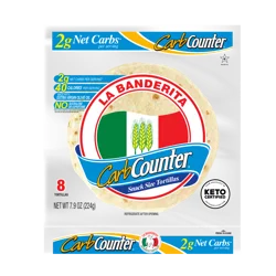 La Banderita Carb Counter Snack Size, 5.5" Tortilla, Keto Certified