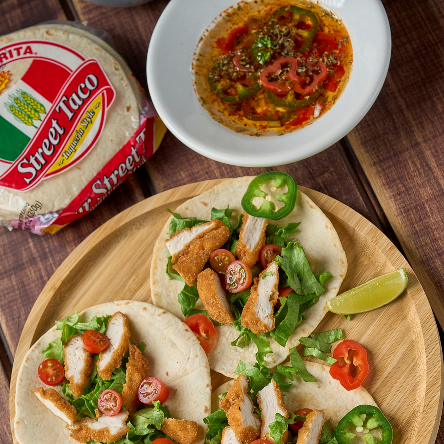 slide 5 of 5, La Banderita Street Taco 10.1 oz, 10.1 oz