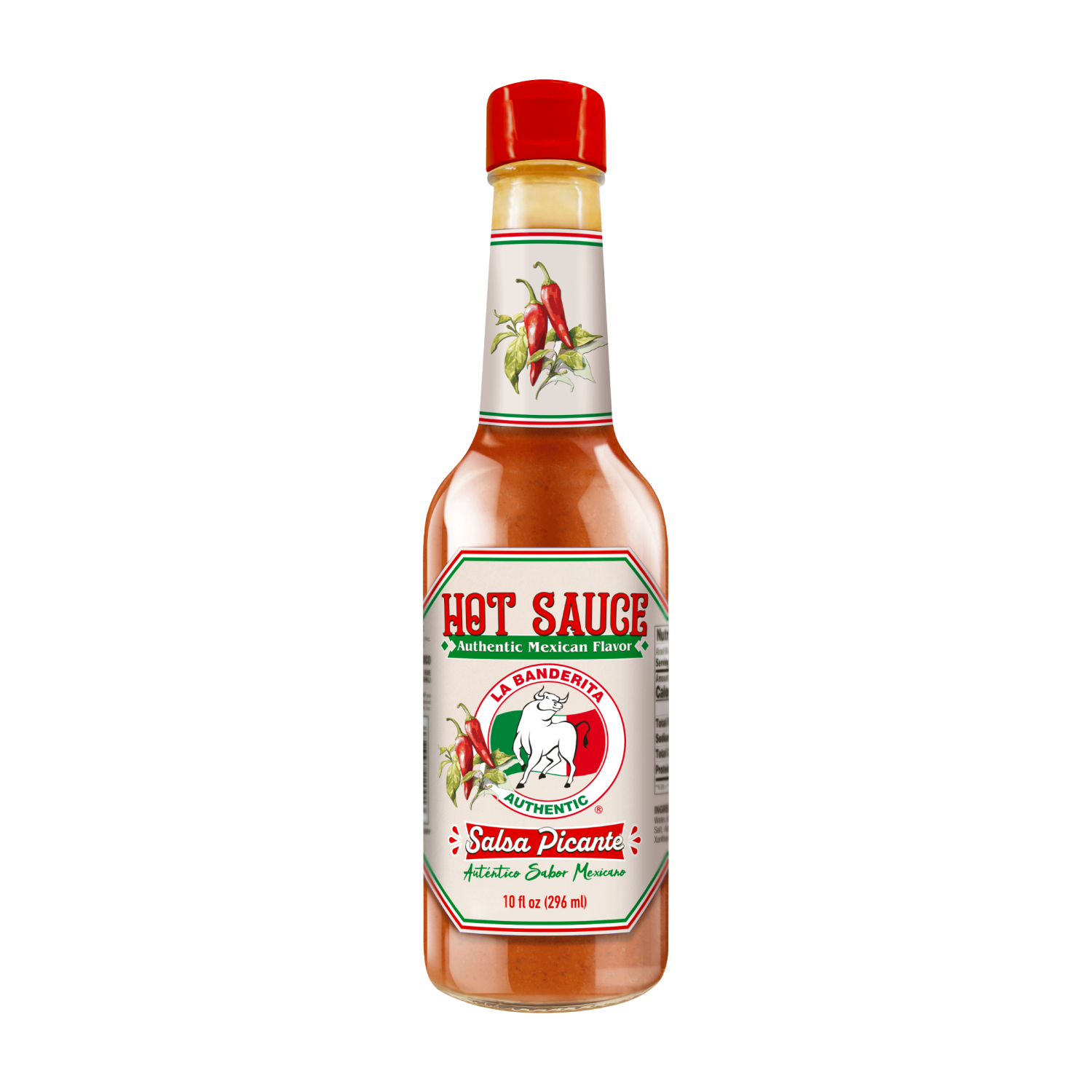 slide 1 of 2, La Banderita Hot Sauce, 10 oz