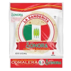 La Banderita Comalera 8" Flour Tortillas 8 Ct