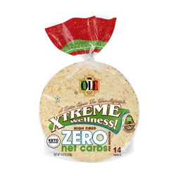 Olé Mexican Foods Olé Xtreme Wellness Street Taco Zero Net Carbs Flour Tortillas, Keto Certified