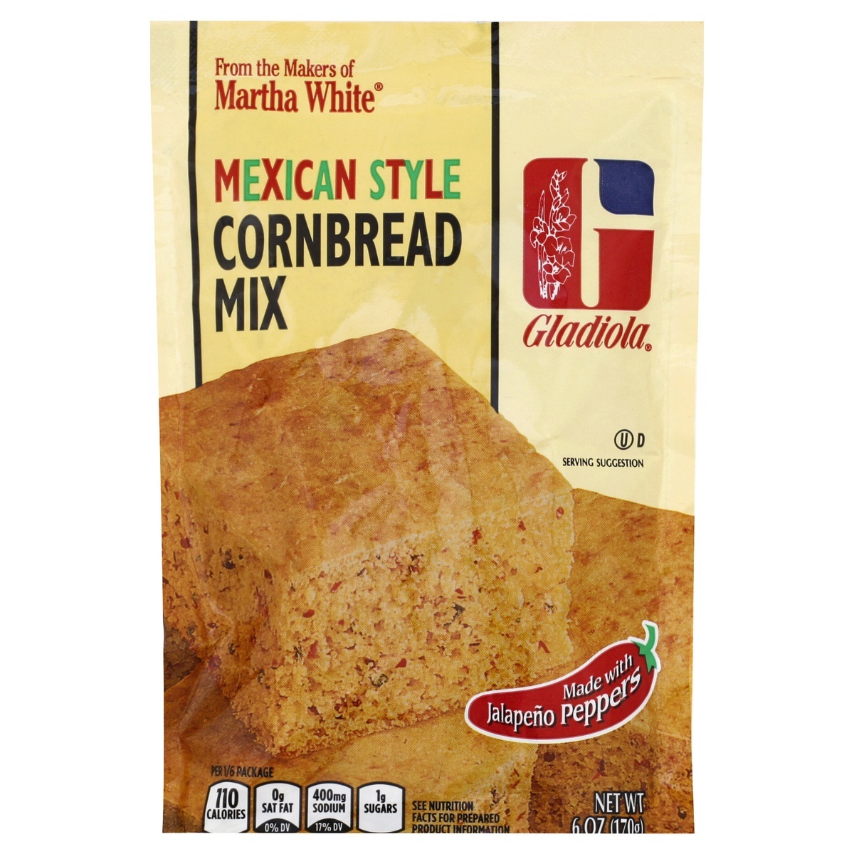 slide 1 of 1, Martha White Cornbread Mix 6 oz, 6 oz