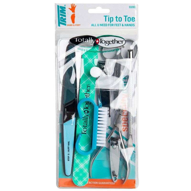 slide 1 of 7, Trim Totally Together Personal Grooming Nail Care Kit - 8pc, 8 ct