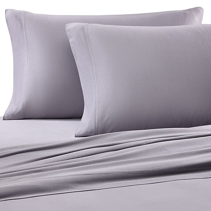 slide 1 of 1, Pure Beech 100% Modal Jersey Knit Queen Sheet Set - Graphite, 1 ct