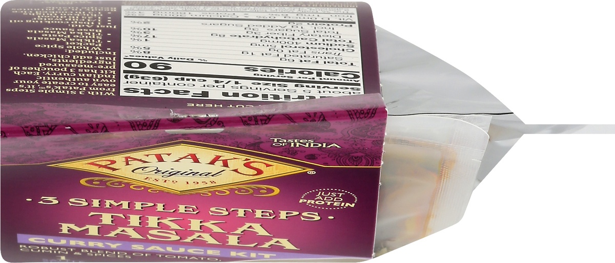 Patak's Tikka Masala Curry Sauce Kit 11 oz Shipt