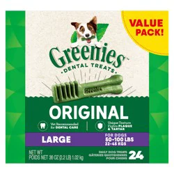 Greenies Grain-Free Large Dental Treats 24 ea