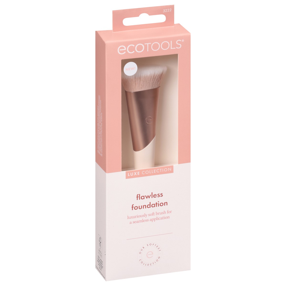 slide 6 of 9, EcoTools Luxe Collection Flawless Foundation Brush 1 ea, 1 ct