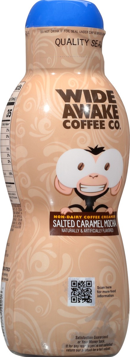 slide 4 of 14, Wide Awake Coffee Co. Salted Caramel Mocha Coffee Creamer 32 oz, 32 oz