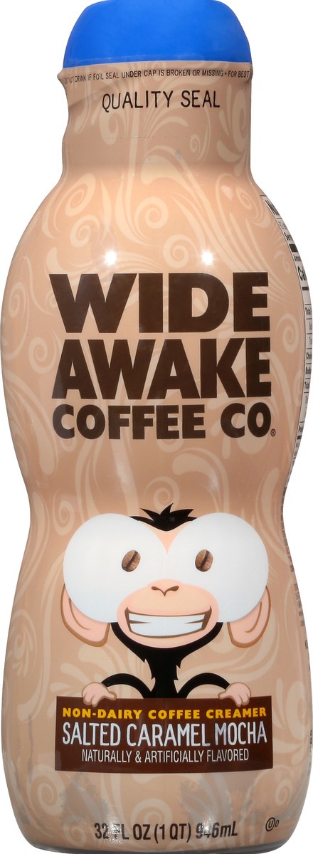 slide 5 of 14, Wide Awake Coffee Co. Salted Caramel Mocha Coffee Creamer 32 oz, 32 oz