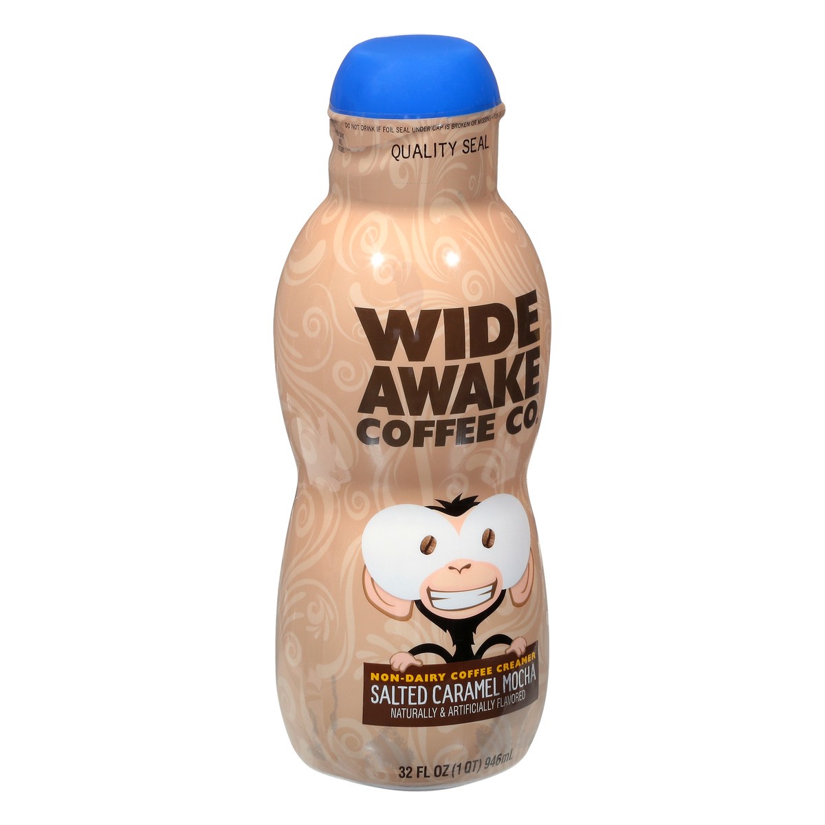 slide 11 of 14, Wide Awake Coffee Co. Salted Caramel Mocha Coffee Creamer 32 oz, 32 oz