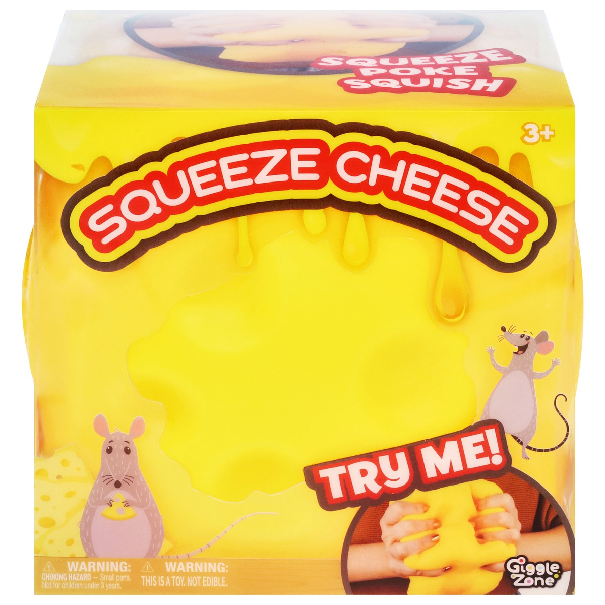 slide 1 of 14, Sunny Days 3+ Squeeze Cheese - 1 Each, 1 ct