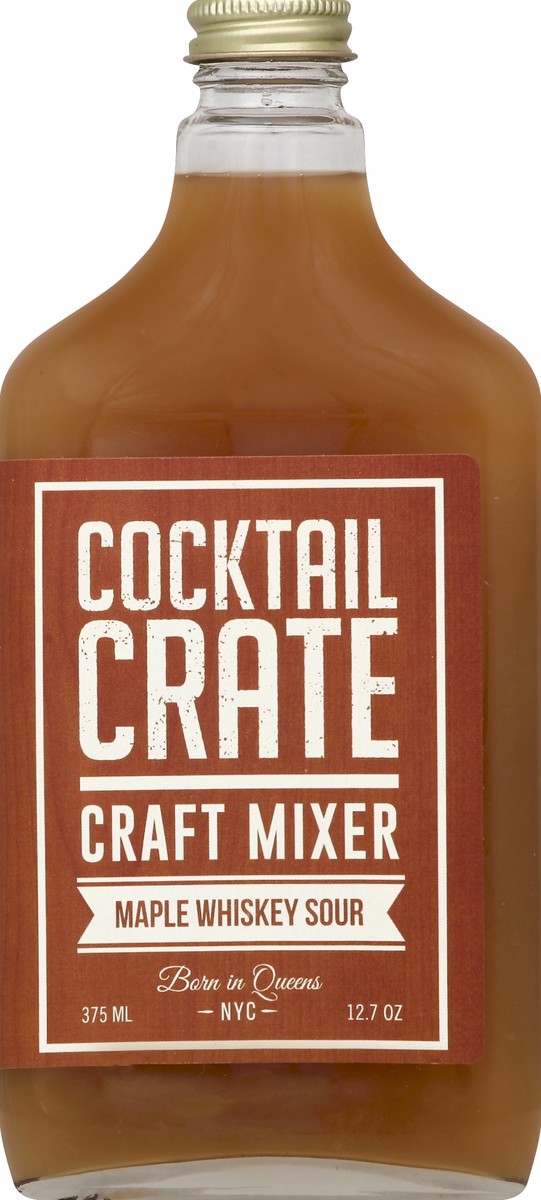 slide 2 of 2, Cocktail Crate Craft Mixer Maple Whiskey Sour - 12.7 oz, 12.7 oz